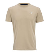 Koszulka tenisowa Tecnifibre Graphic 2025 beżowa