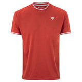 Koszulka tenisowa Tecnifibre Team Tech Tee ceglana