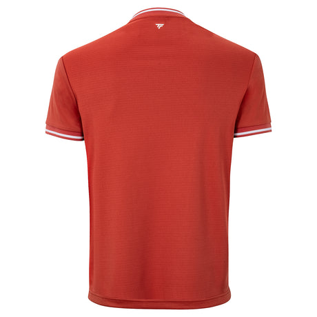 Koszulka tenisowa Tecnifibre Team Tech Tee ceglana
