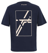 Tecnifibre Graphic Tee 2025 Women's Tennis T-Shirt Navy