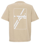 Tecnifibre Graphic Tee 2025 Women's Tennis T-Shirt beige