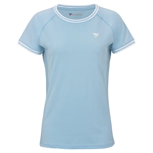 Koszulka tenisowa damska Tecnifibre Team Tech Tee błękitna