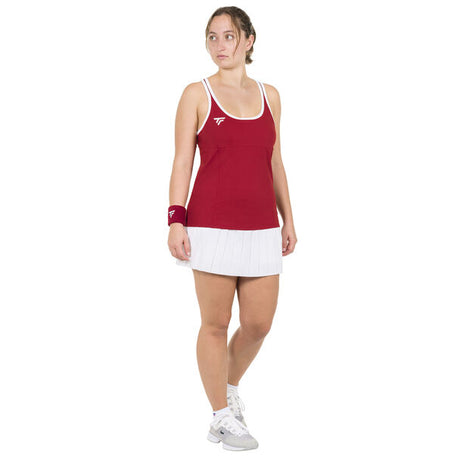 Top tenisowy Tecnifibre Team Tank bordowy