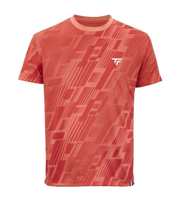 Koszulka tenisowa Tecnifibre X-Loop Tee czerwona