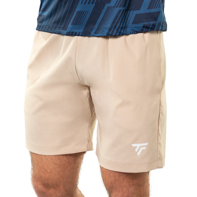 Spodenki tenisowe Tecnifibre X-Loop Short beżowe