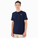 Koszulka tenisowa Tecnifibre Graphic Tee granatowa