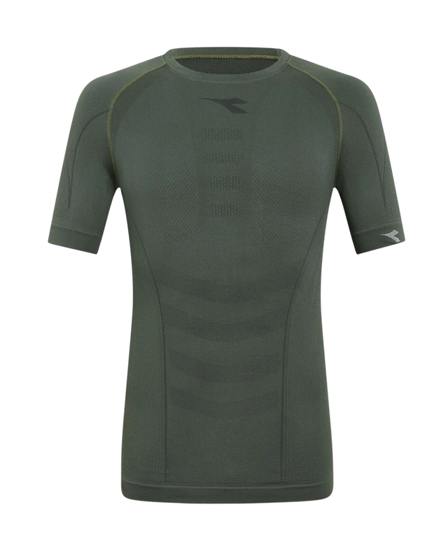 Koszulka kompresyjna Diadora SS T-shirt Stratozero ciemnozielona