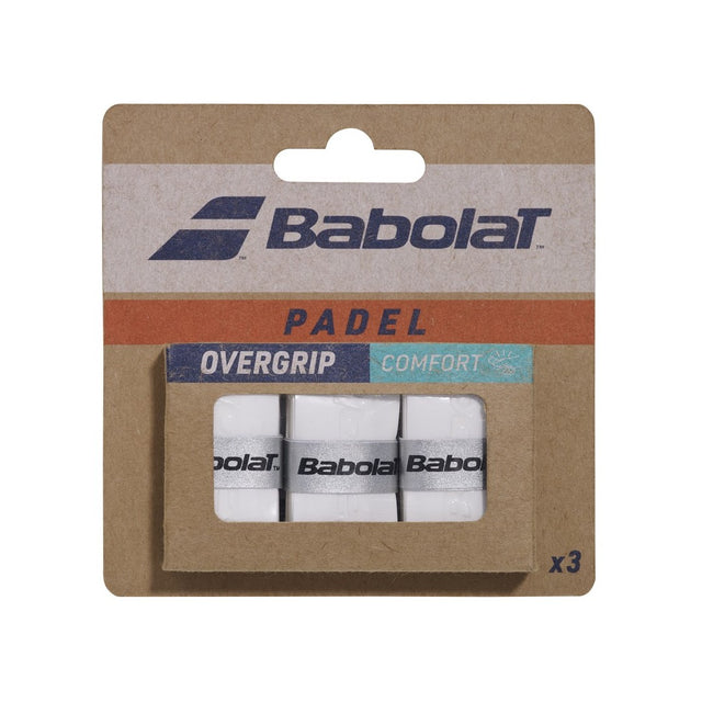 Owijki wierzchnie Babolat Comfort Padel białe
