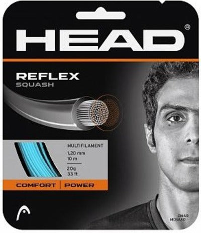 Naciąg do squasha Head Reflex niebieski
