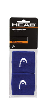 Frotki tenisowe Head Wristbands 2.5" niebieskie