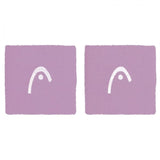 Frotki tenisowe Head Wristbands 2.5" różowe