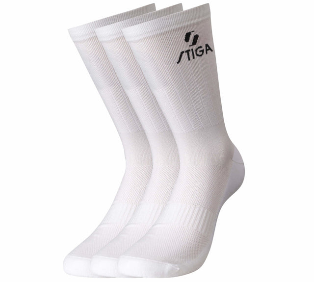 Skarpety tenisowe Stiga Sock Pro High białe