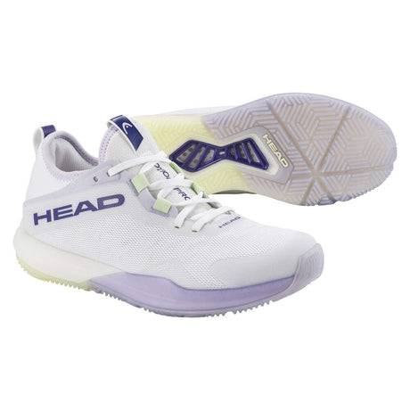 Buty do padla Head Motion Pro Padel damskie biało-fioletowe
