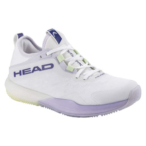 Buty do padla Head Motion Pro Padel damskie biało-fioletowe