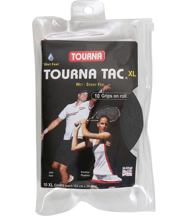 Owijki wierzchnie Tourna Tac XL Wet Feel czarne x10