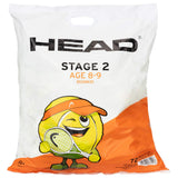 Piłki tenisowe juniorskie Head T.I.P. Orange Polybag (72 szt.)