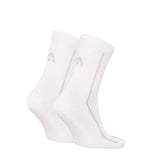 Skarpety tenisowe Head Socks Tennis 2P Performance Short Crew białe