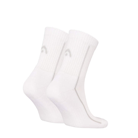 Skarpety tenisowe Head Socks Tennis 2P Performance Short Crew białe