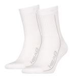 Skarpety tenisowe Head Socks Tennis 2P Performance Short Crew białe