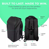 Plecak tenisowy ADV Tennis Backpack v2 Midnight