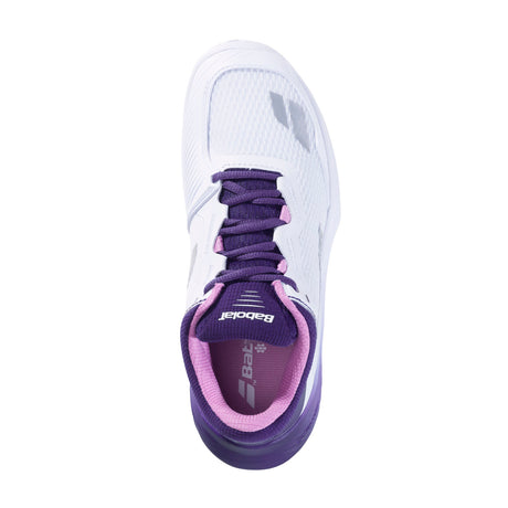Buty tenisowe damskie Babolat SFX 4 AC biało-fioletowe
