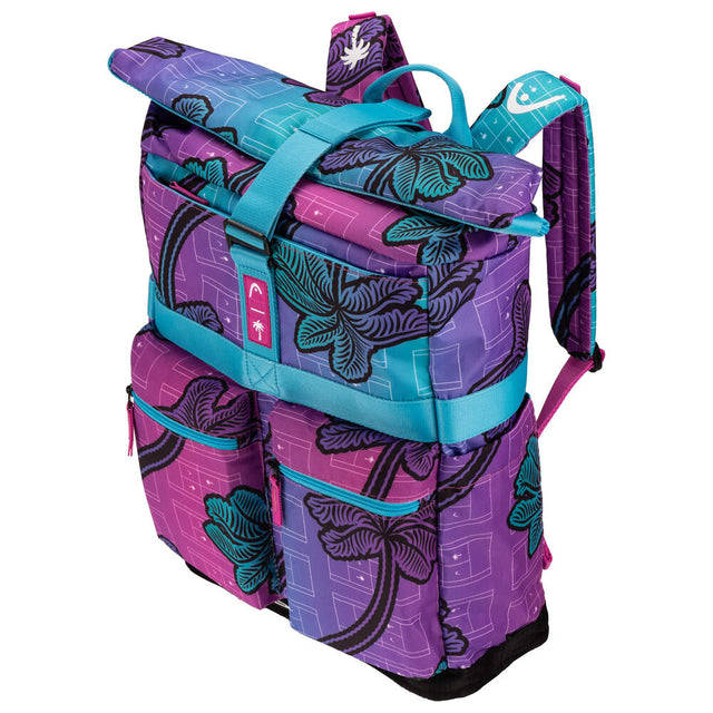 Plecak tenisowy Head Tour Backpack 30L PTC niebiesko-fioletowy