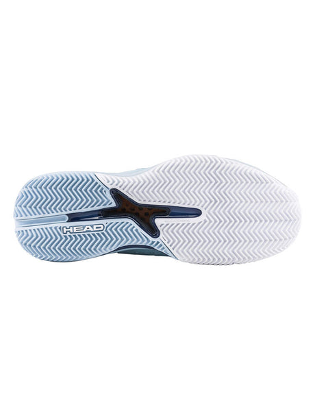 Buty tenisowe damskie Head Revolt Pro 5.0 Clay jasnoniebieskie
