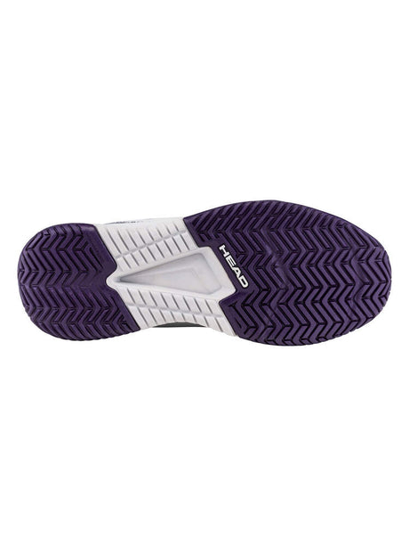 Buty tenisowe Head Sprint Court 4.0 juniorskie szare