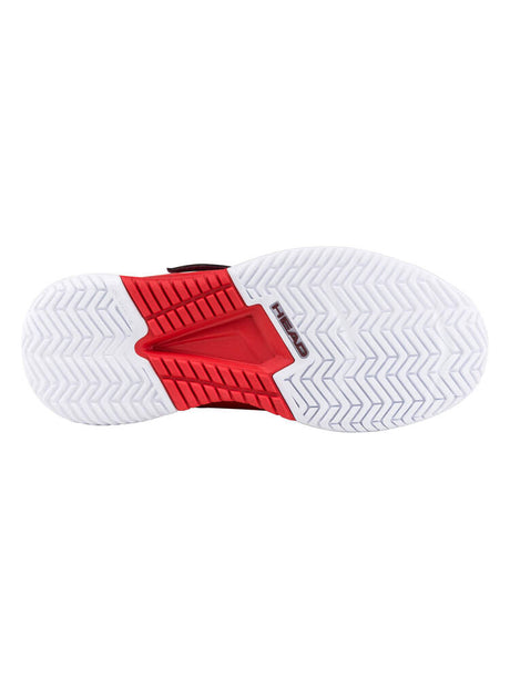 Buty tenisowe Head Sprint Strap 4.0 juniorskie czerwone