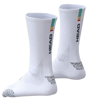 Skarpety tenisowe Head Socks Tennis 1P Color Crew biało/turkusowe