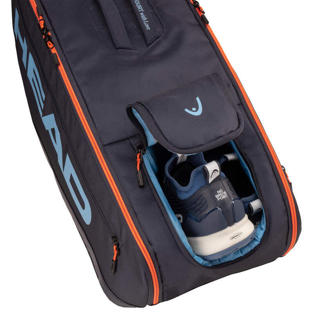 Torba tenisowa thermobag Head Pro Racquet Bag L granatowa x9R