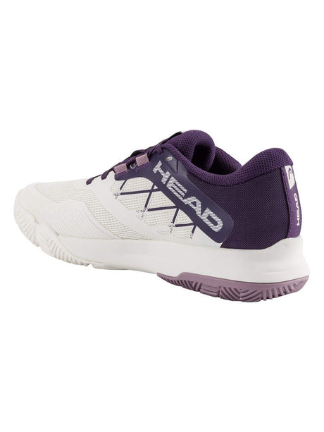 Buty do padla Head Motion Team 1.5 Padel damskie biało-fioletowe