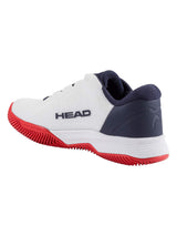 Buty tenisowe Head Revolt Pro 5.0 Clay juniorskie białe