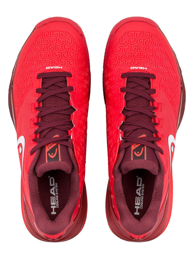 Buty tenisowe Head Revolt Pro Clay 5.0 czerwone