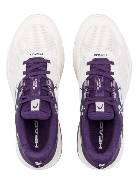 Buty do padla Head Motion Team 1.5 Padel damskie biało-fioletowe