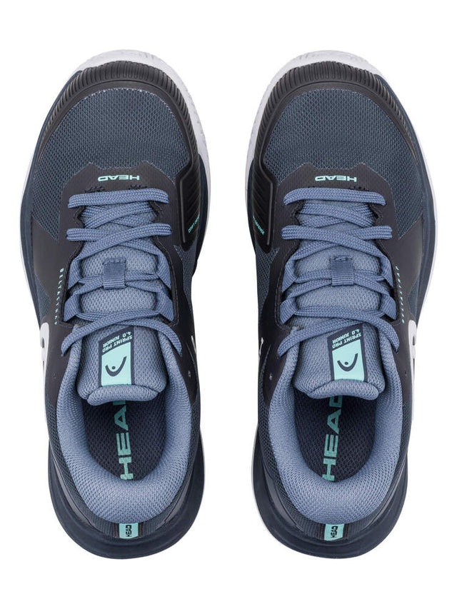 Buty tenisowe Head Sprint Pro 4.0 juniorskie granatowo-szare
