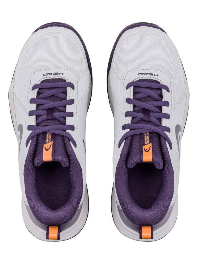 Buty tenisowe Head Sprint Court 4.0 juniorskie szare