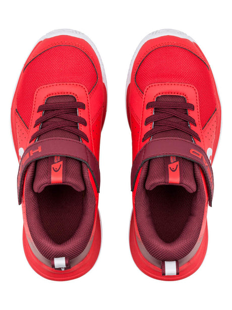 Buty tenisowe Head Sprint Strap 4.0 juniorskie czerwone
