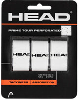 Owijki tenisowe wierzchnie Head Prime Tour Perforated x3 białe