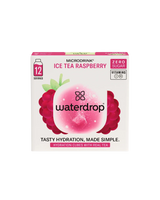 Elektrolity Waterdrop Microdrink o smaku ice tea malinowe x12
