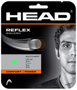Naciąg do squasha Head Reflex zielony