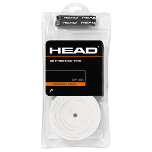 Owijki tenisowe wierzchnie Head Prestige Pro x30 białe