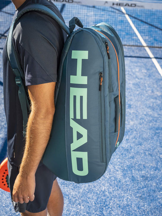 Torba do padla Head Tour Padel Bag L ciemnozielona