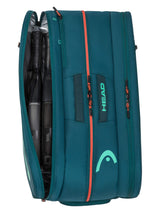 Torba do padla Head Tour Padel Bag L ciemnozielona