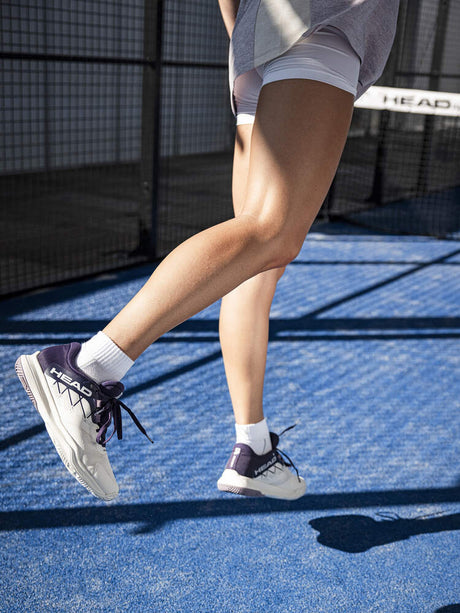 Buty do padla Head Motion Team 1.5 Padel damskie biało-fioletowe