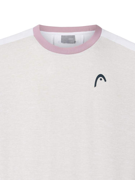 Koszulka tenisowa Head Play Tech T-shirt Men beżowa