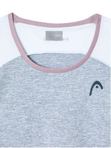 Koszulka tenisowa Head Play Tech T-Shirt Women szara
