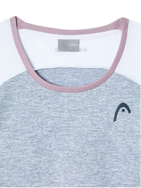 Koszulka tenisowa Head Play Tech T-Shirt Women szara