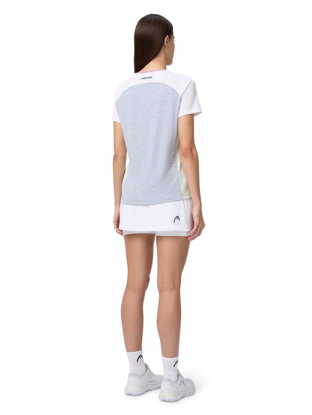 Koszulka tenisowa Head Play Tech T-Shirt Women szara