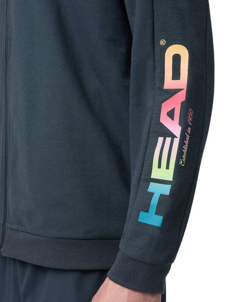 Bluza tenisowa Head Rally Hoodie FZ Men granatowa